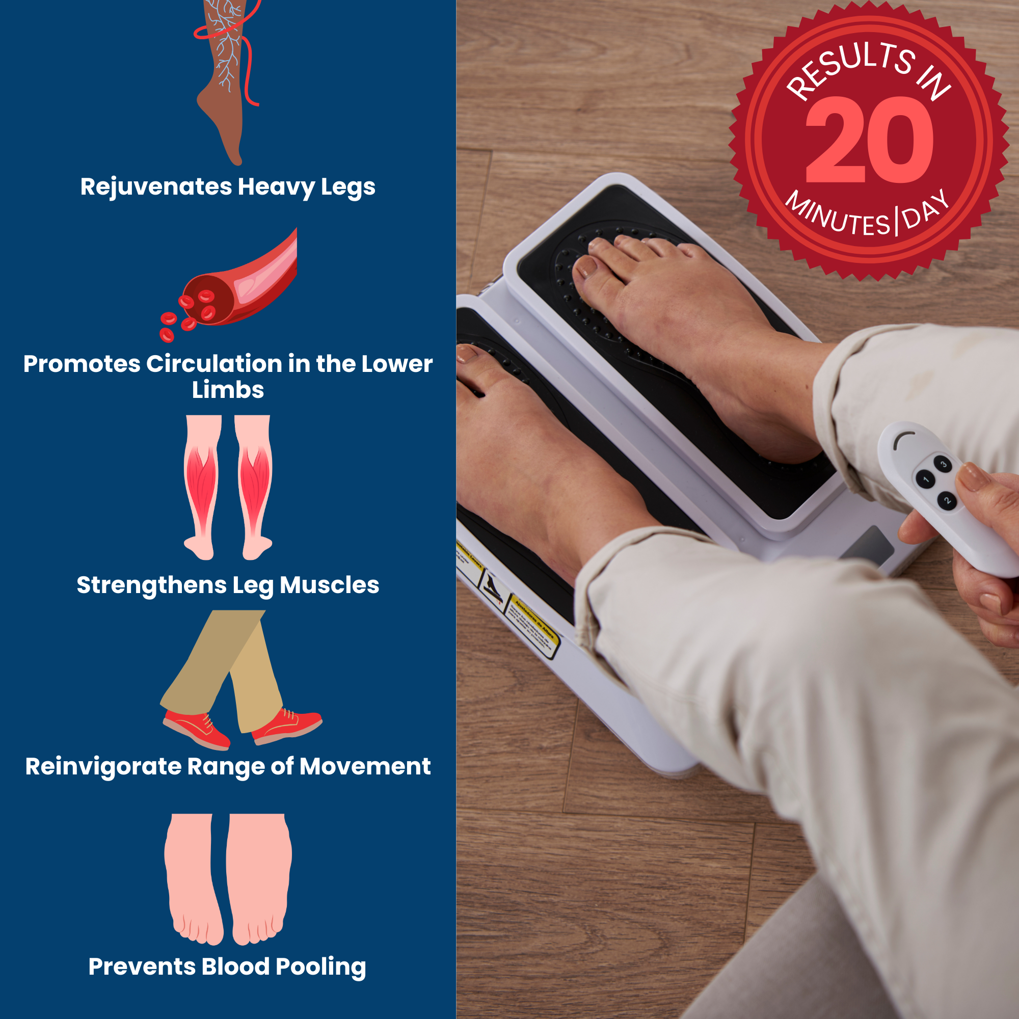 Sitwalk The LegEX Circulation Leg Exerciser