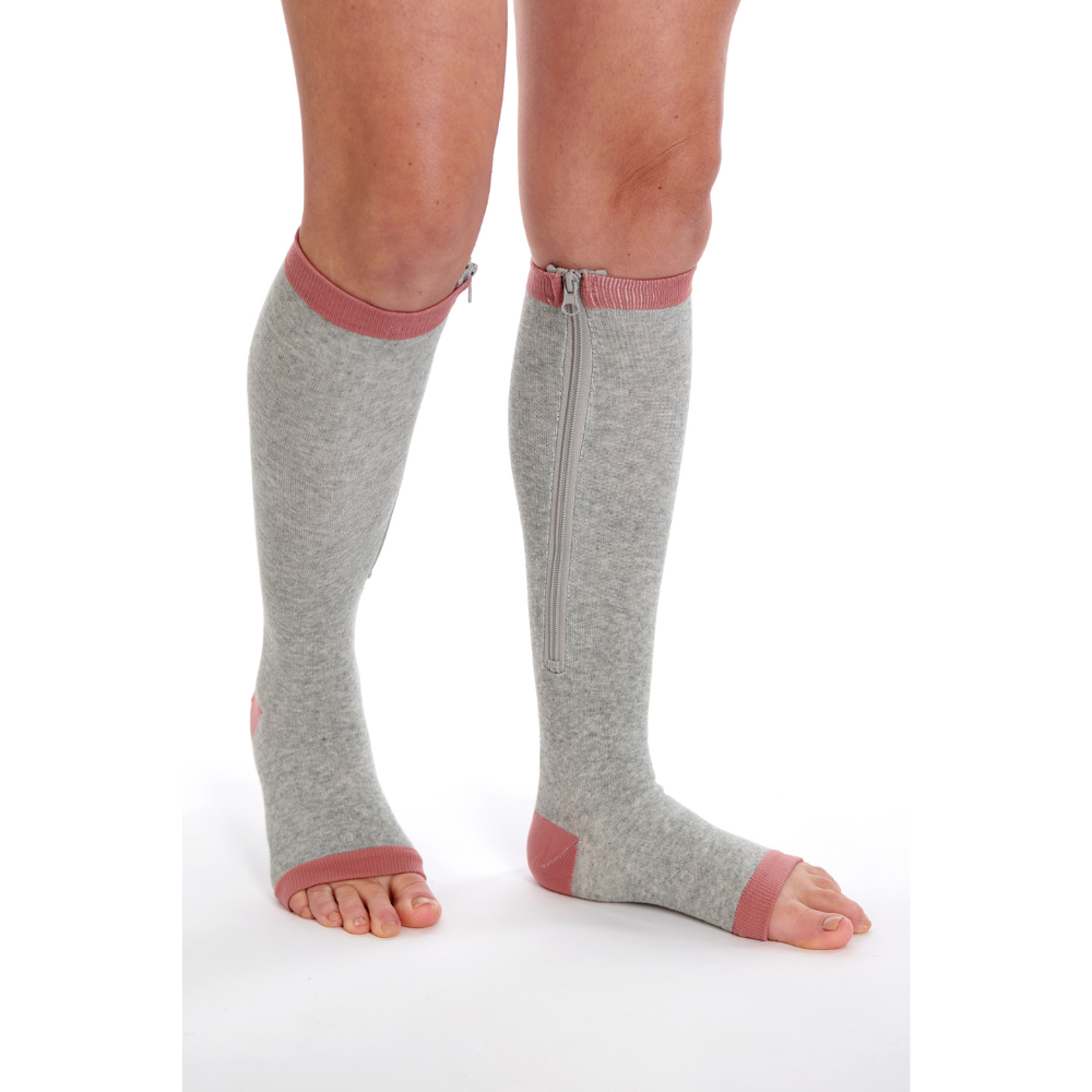 Copper Compression Zip Socks