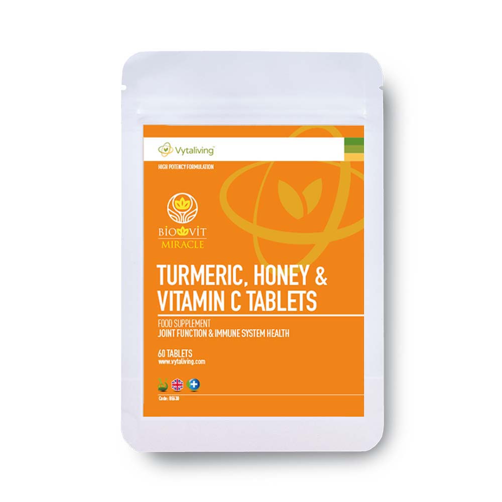 Biovit Turmeric 2500mg, Honey and Vitamin C Tablets