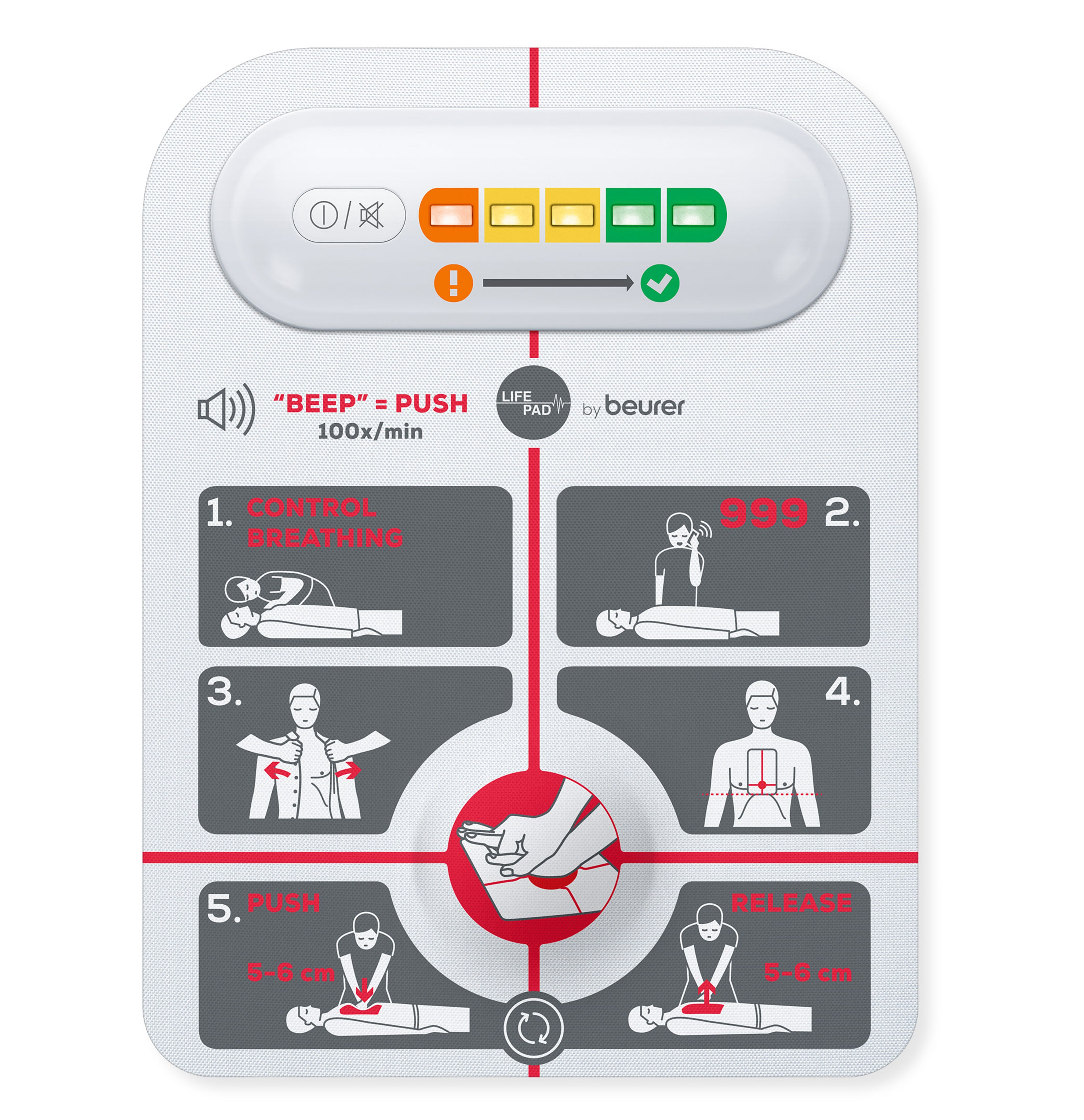 Beurer LifePad Resuscitation Aid